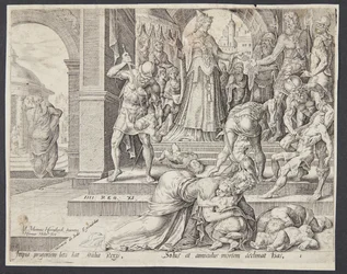 Athaliah Destroying the Royal Progeny