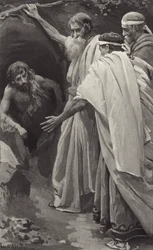 Now they earnestly beseech him, implore him with tears, to return and save that city