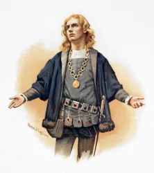 Portrait of Hamlet, prince of Denmark