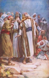 The Ascension, illustration from Harold Copping Pictures: The Crown Series