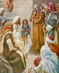 The Child in the Midst, Luke 9:47