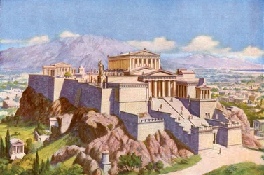 The Athenian Acropolis from the West