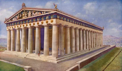 The Parthenon, Shining Diadem of Athens and Treasure-house of Peerless Statuary