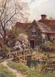 An Ancient Cottage Near Ockley