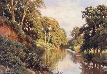 The River Mole, near Dorking