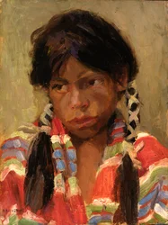 Indian Boy Joe Archelita, 1918