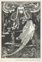 The Little Sea Maid. "I know what you want," said the Sea Witch.
