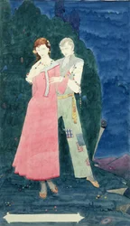 The Playboy of the Western World by J.M. Synge, Design for the Geneva Window