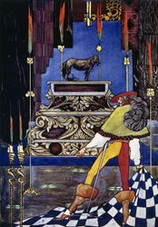 The Tinderbox, Fairy Tale by Hans Christian Andersen, Illustration by Harry Clarke