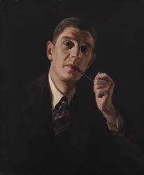 Portrait of a Man, Smoking a Pipe