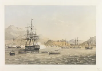 Taking the Island of Chusan by the British July 5th 1840