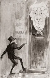 Illustration for A Christmas Carol (from The Christmas Books by Charles Dickens)