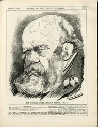 Illustration of Harry Furniss in Punch