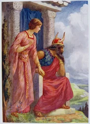 Odin and Frigga from 