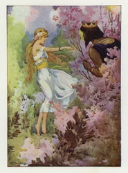 Proserpine Dancing Among the Lilies, Watched by a Great King
