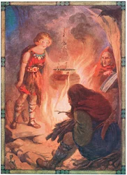 She found everything as it should be (from Taliesin)