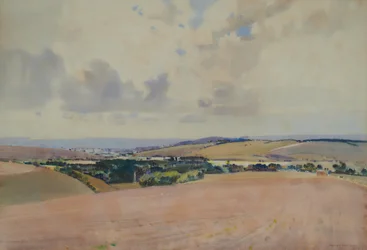Landscape, Possibly the Downs