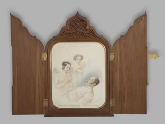 Emperor Nicholas I on the deathbed, 1855