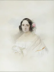 Portrait of Anna Alexeevna Olenina