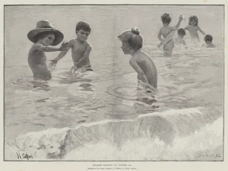 Children Bathing