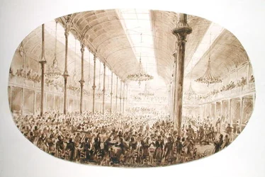 A Banquet, c.1865