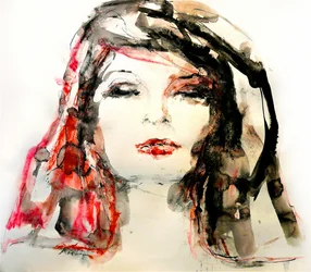 Expressive Female Portrait