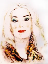 Glamorous Blonde Portrait