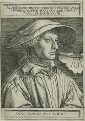 Heinrich Aldegrever, Aged 28