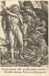 Hercules Fighting with the Hydra of Lerna