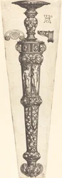 Large Dagger Sheath with Nude Couple, 1536
