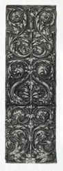 Ornament Design with Fishes, 1552