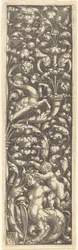 Ornament with a Child on the Back of a Sphinx