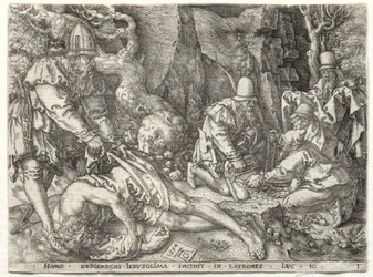 The Parable of the Good Samaritan: The Robbers Attacking the Travelers