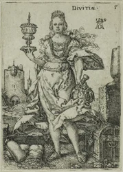 Wealth, plate five from Virtues and Vices