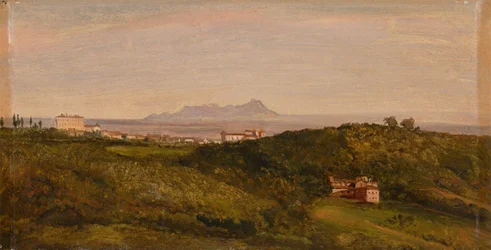 View of Monte Circeo, c. 1853