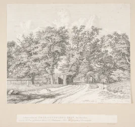 Entrance to Charlottenlund Forest from the Lakeside