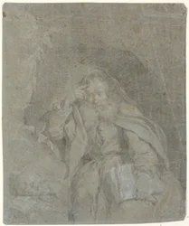 Saint Jerome Meditating in His Cave