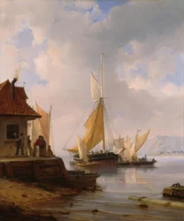 Sailboats in the Harbor