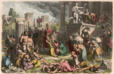 Ancient Rome: The Pillaging of a Captured City