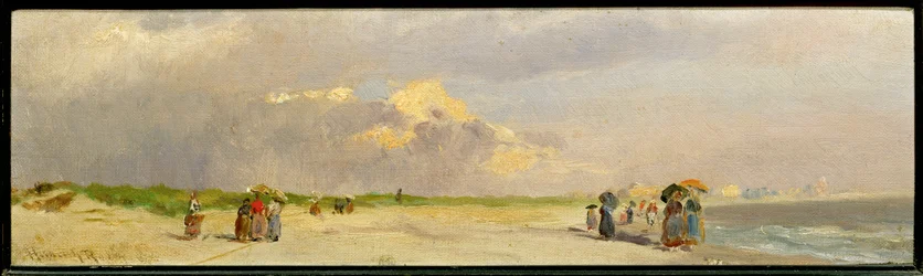 Women from Katwijk on the Beach