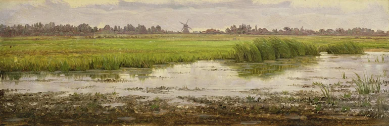 The upper reaches of the Alster, c.1834-35