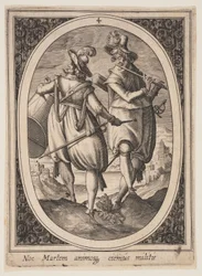 Plate 4 from Military Figures