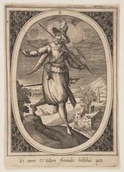 Plate 8 from Military Figures