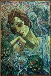 Portrait of the Dancer Marna Glahn