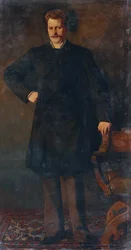 Portrait of the Opera Singer Theodor Reichmann, 1879