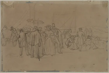 Passengers for Rhine Steamer (recto)