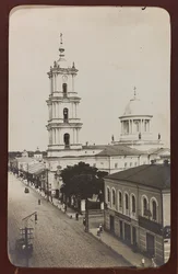 First World War: The Ukraine in the Years 1914-1916 During the Invasion of the German Army. View of Sumy