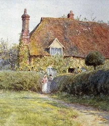By a Cottage Gate