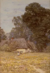 Cottages at Quidhampton, near Salisbury