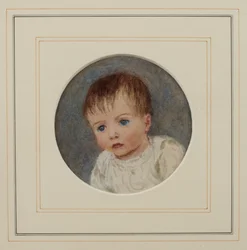 Gerald Allingham as a baby